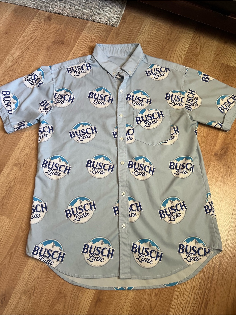 Busch Latte Rowdy Gentlemen Hawaiian Shirt